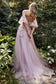 Strapless Floral Ball Gown-3