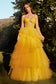 Tiered Ruffle Ball Gown-1