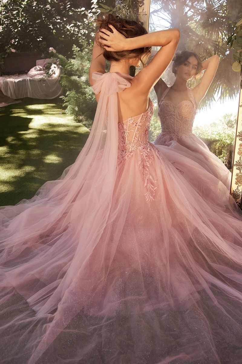 Layered Tulle Ball Gown-2