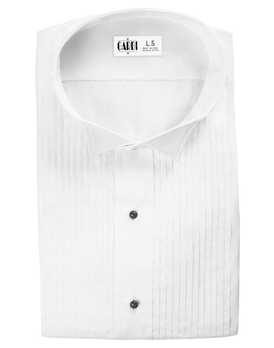 "Aldo" Kids White Wingtip Tuxedo Shirt-0