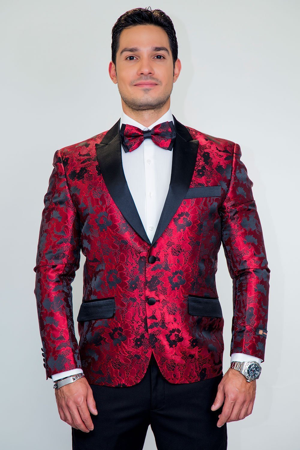"Amsterdam" Tuxedo Jacket Peak-1