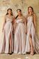 Satin A-Line Dress - 2-1