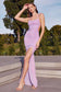 Ruched Fitted Gown-5