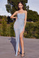 Ruched Fitted Gown-3