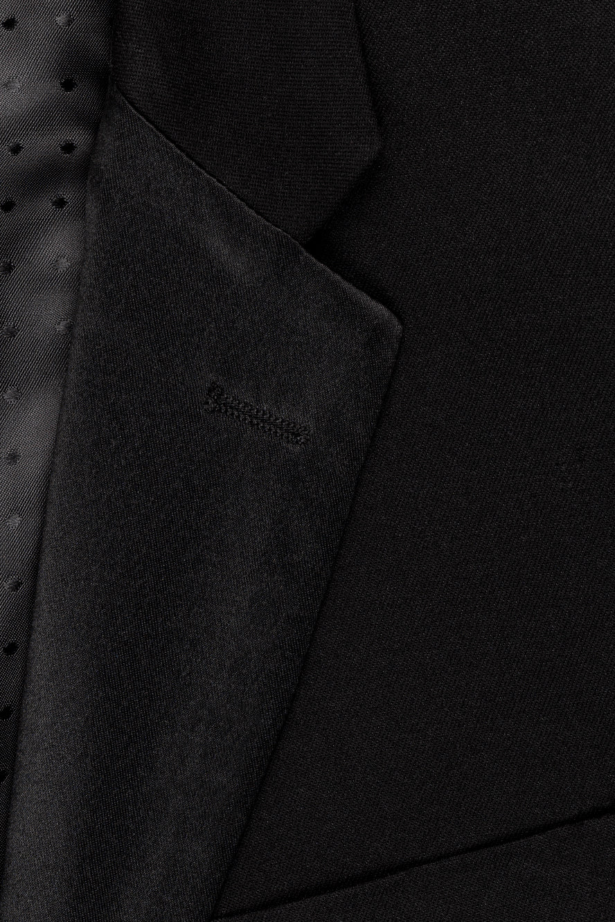 "Kingston" Kids Onyx Black Tuxedo (5-Piece Set)-6