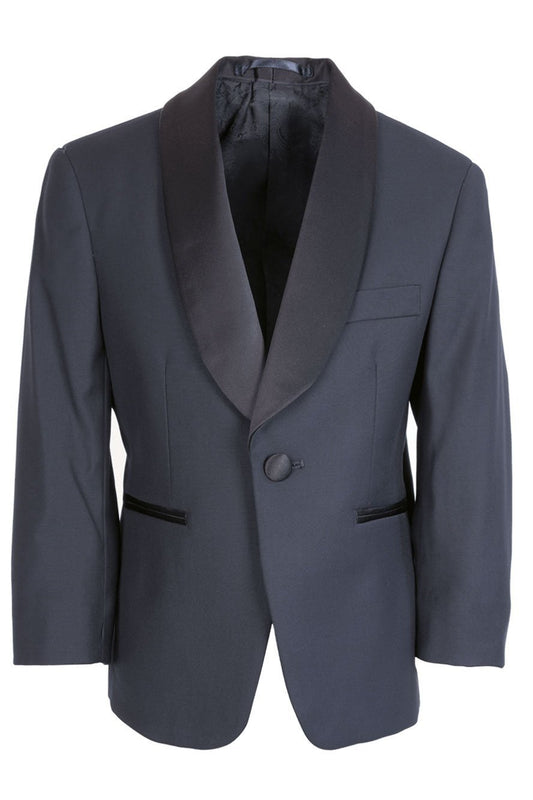 "Bradford" Kids Tuxedo Jacket Shawl (Separates)-0