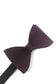Textured Leather Bow Tie-2