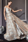 A-Line Embellished Print Dress-6