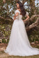 STRAPLESS FLORAL BALL GOWN CDCB080W-1