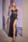 Strapless Sweethearted Bust Corset Bodice Luxury Glitter Prom & Bridesmaid Dress CDCB084-4