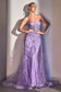 Strapless Lace Fitted Sweetheart Sequin Bodice Gala Sensual Luxe Hollywood Prom & Bridesmaid Dress CDCB095-5