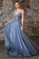 A-Line Layered Tulle Gown-11