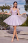 A-Line Short Tulle Dress-3