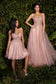 Layered Tulle A-Line Dress-5