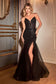 Strapless Beaded Mermaid Dress-2