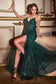 Strapless Beaded Mermaid Dress-6