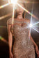 STRAPLESS SEQUIN GOWN WITH REMOVABLE SASH CDCD0218-7