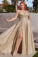 Glitter A-Line Gown-1