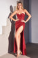 Glitter Corset Cowl Gown-8