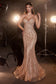 Fully Embellished Fit & Flare Mermaid Long Prom Dress CDCD828-0