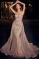 Beaded Fitted With Overskirt Mermaid Sweetheart Long Prom Dress CDCD863-2