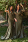 Stretch Jersey Evening Gown-4