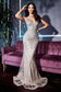 Art Deco Beaded fit & flare Luxury Gala Evening Gown Bohemian Sequin Formal Prom Bridesmaid Dress CDCD935-7