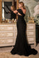 Stretch Satin Gown With Gloves-7