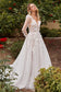 A-Line Wedding Gown With Removable Sleeves-6