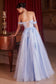 OFF THE SHOULDER TULLE BALL GOWN  CDCDS490-2