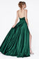 A-Line Satin Gown-8