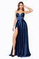 A-Line Satin Gown-7