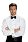 "Como" Ivory Laydown Tuxedo Classic Fit Shirt-2