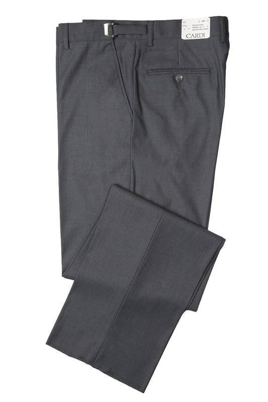 "Ethan" Steel Grey Super 150's Luxury Viscose Blend Suit Pants-0