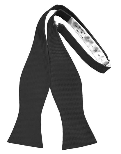 Faille Silk Bow Tie - Self Tie-0