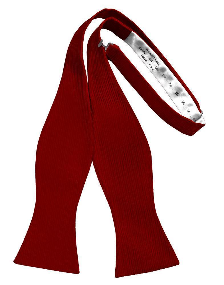 Faille Silk Bow Tie - Self Tie-1