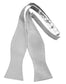 Faille Silk Bow Tie - Self Tie-3