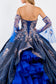 Sweethearted Ruffle Tail Quinceanera Dress w/ Detached Mesh Sleeve - Mask Not Included-14
