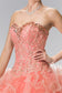 Beads Embellished Embroidery Tulle Quinceneara Dress with Bolero-5
