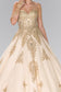 Tulle Sweetheart Ball Gown with Embroidery and Beads - Mask Not Included-1