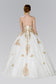 Tulle Sweetheart Ball Gown with Embroidery and Beads - Mask Not Included-3