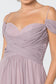 Chiffon Ruched Sweetheart Long Bridesmaid Dress GLGL2824-6