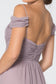 Chiffon Ruched Sweetheart Long Bridesmaid Dress GLGL2824-7