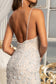 3D Floral Applique V-Neck Spaghetti Strap Mesh Prom Dress-11