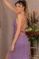 Sheer Bodice Sleeveless V-Neck Sequin Prom Dress w/ Leg Slit-9