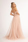 3-D Flower Embellished Mesh A-line Dress w/ Lace-up Open Back-5