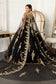Jewel Embellished Tull Quinceanera Ball Gown w/ Embroidered Mesh Cape-7