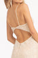 Cut-Out Back Embroidered Sweetheart Neckline Sequin Prom Dress w/ Leg Slit-5