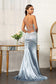 Sweetheart Beads Embellished Satin Mermaid Dress-4