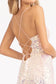 Straight Across Sequin Embellished Mermaid Dress w/ Open Lace-up Back-8